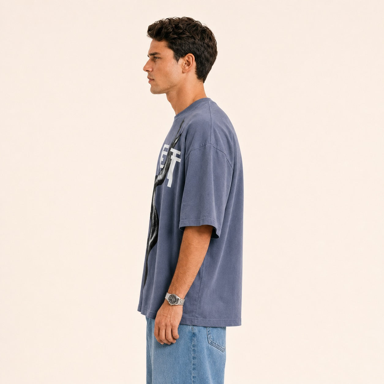 Rift Flow Graphic Oversize Tee
