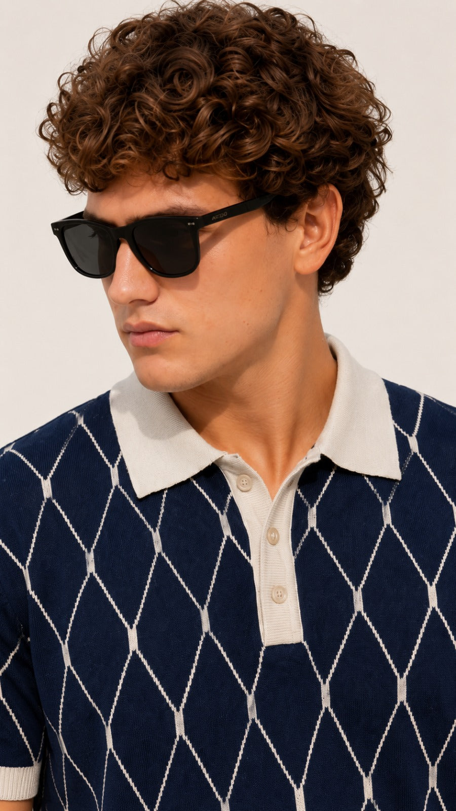 Riviera Lattice Polo