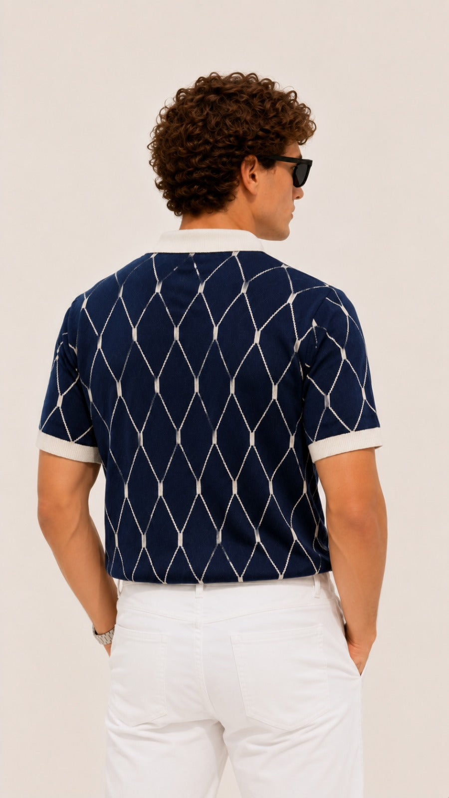 Riviera Lattice Polo