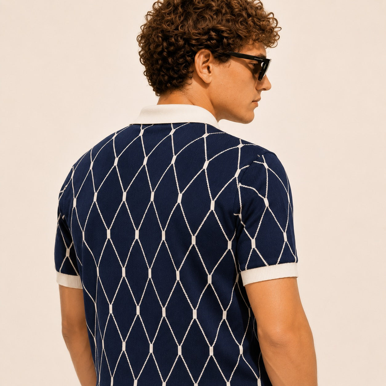 Riviera Lattice Polo