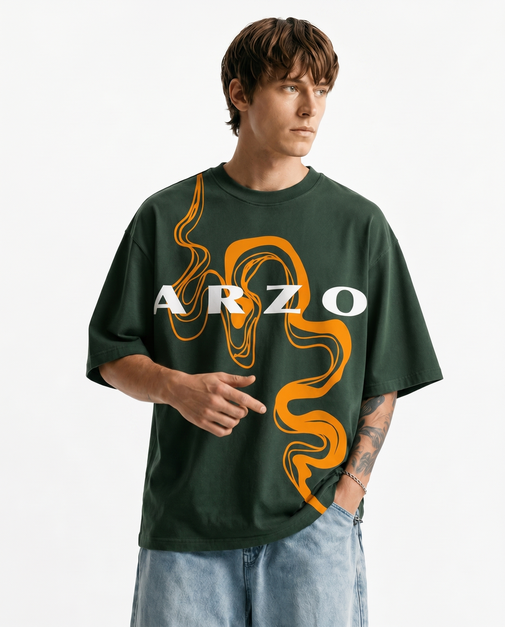 ARZO Fluxline Oversized Tee