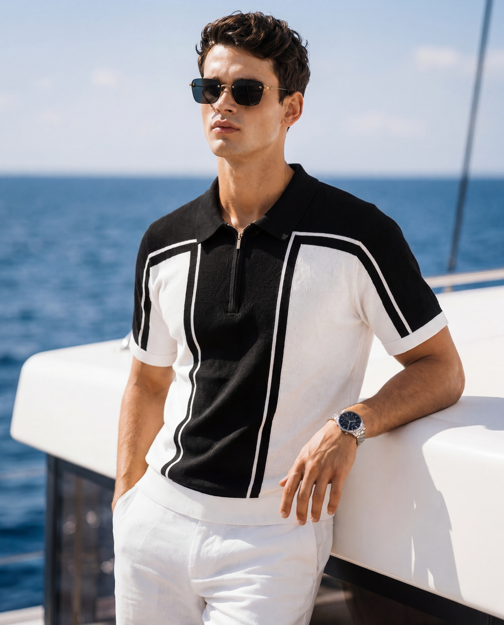 Imperial Contrast Polo | Premium Quality