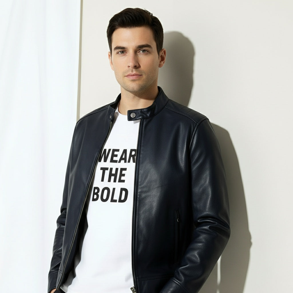 ARZO Urban Edge Leather Jacket