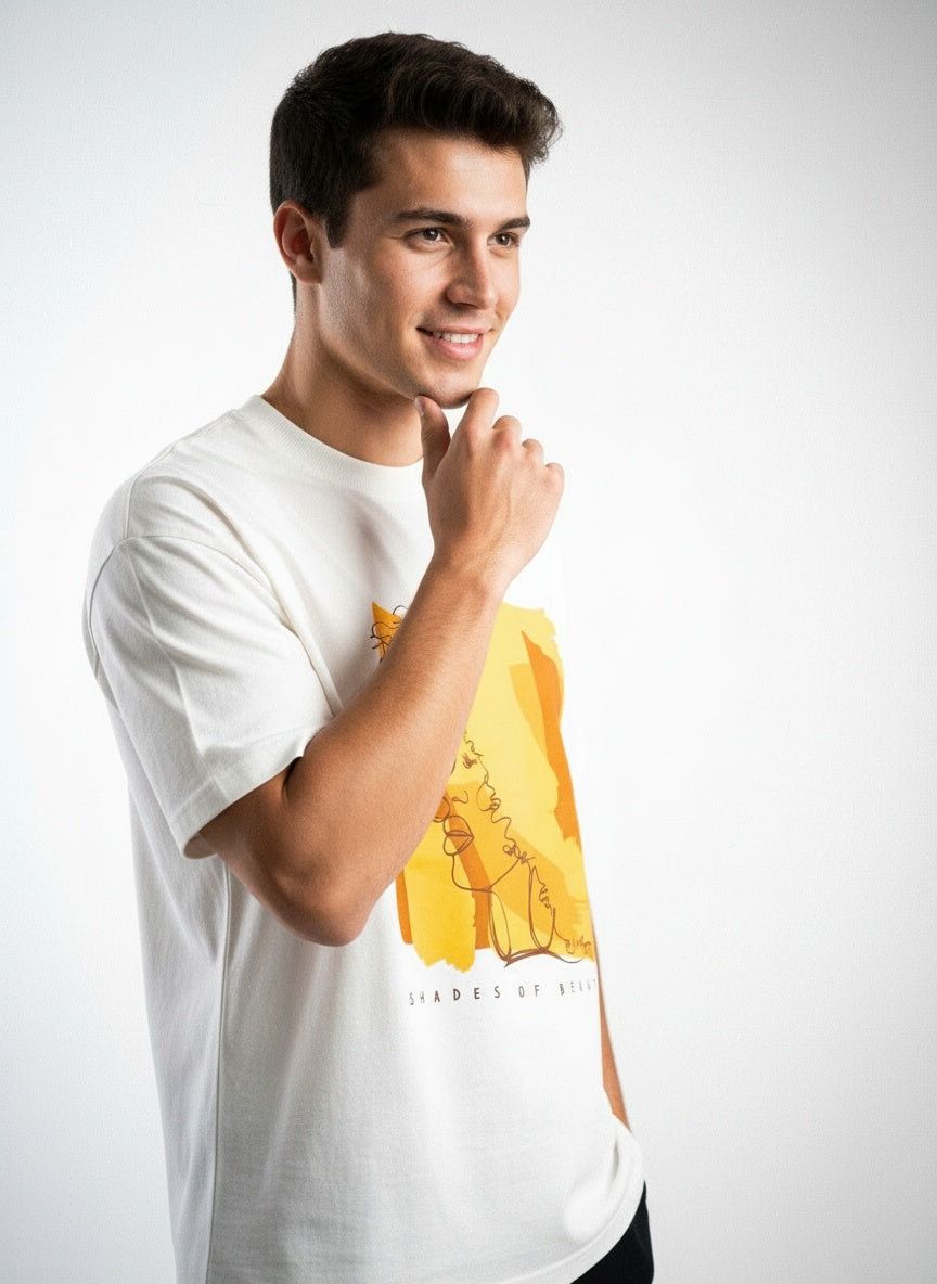 ARZO “Shades of Beauty” Art Oversize Tee