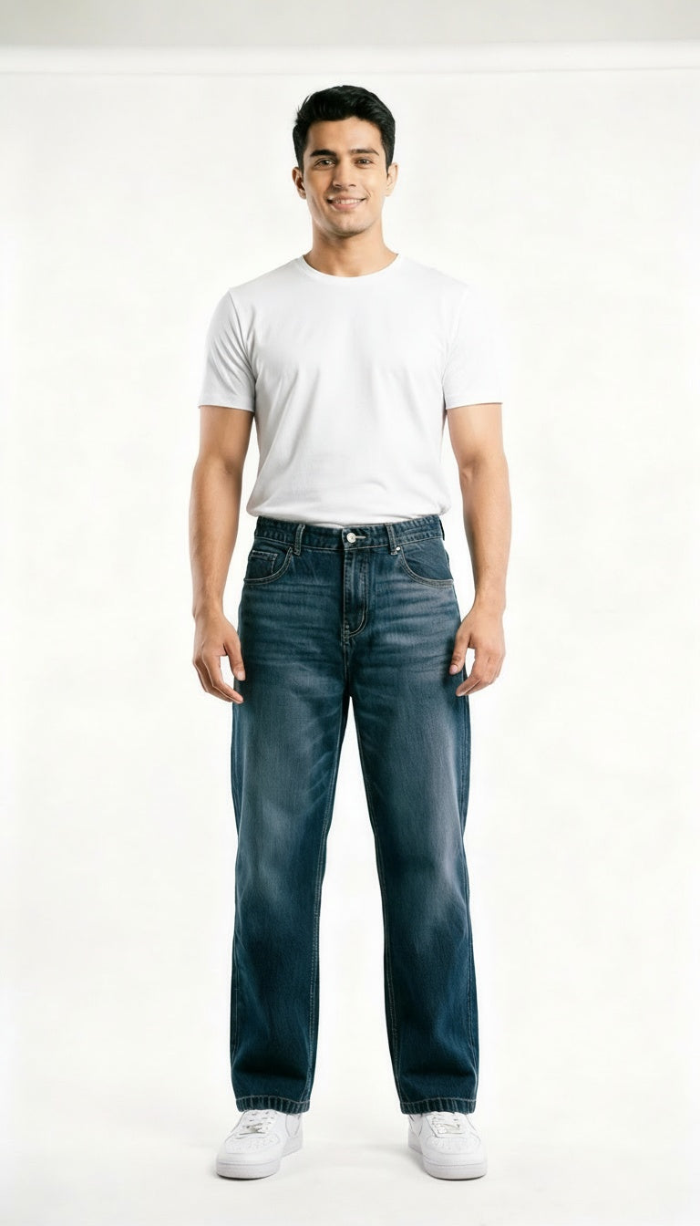 ARZO Urban Baggy Denim Jeans
