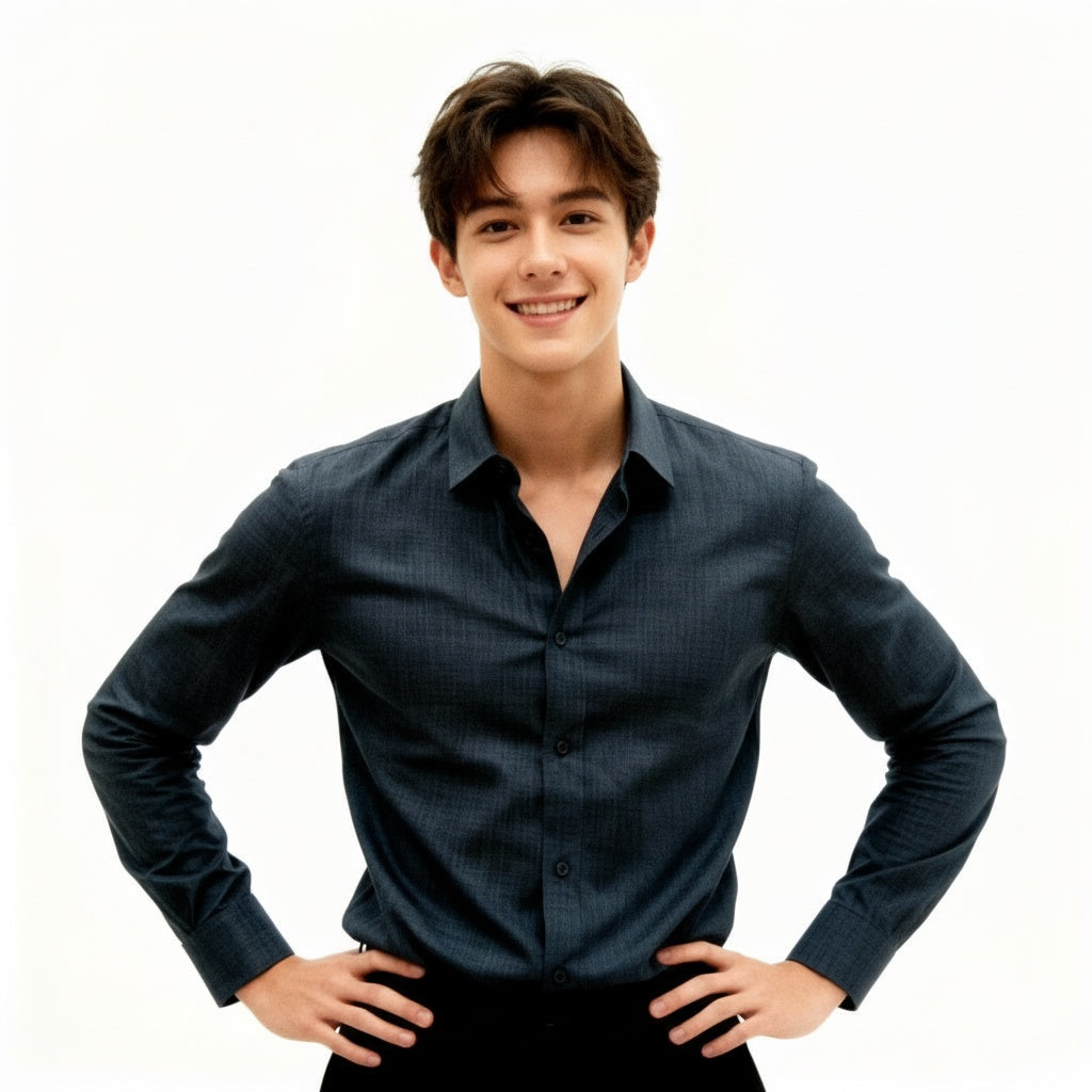 ARZO Midnight Blue Essential Shirt