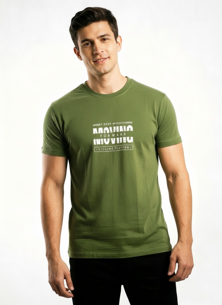 ARZO Momentum Elite™ Signature Regular Fit Tee (Olive)