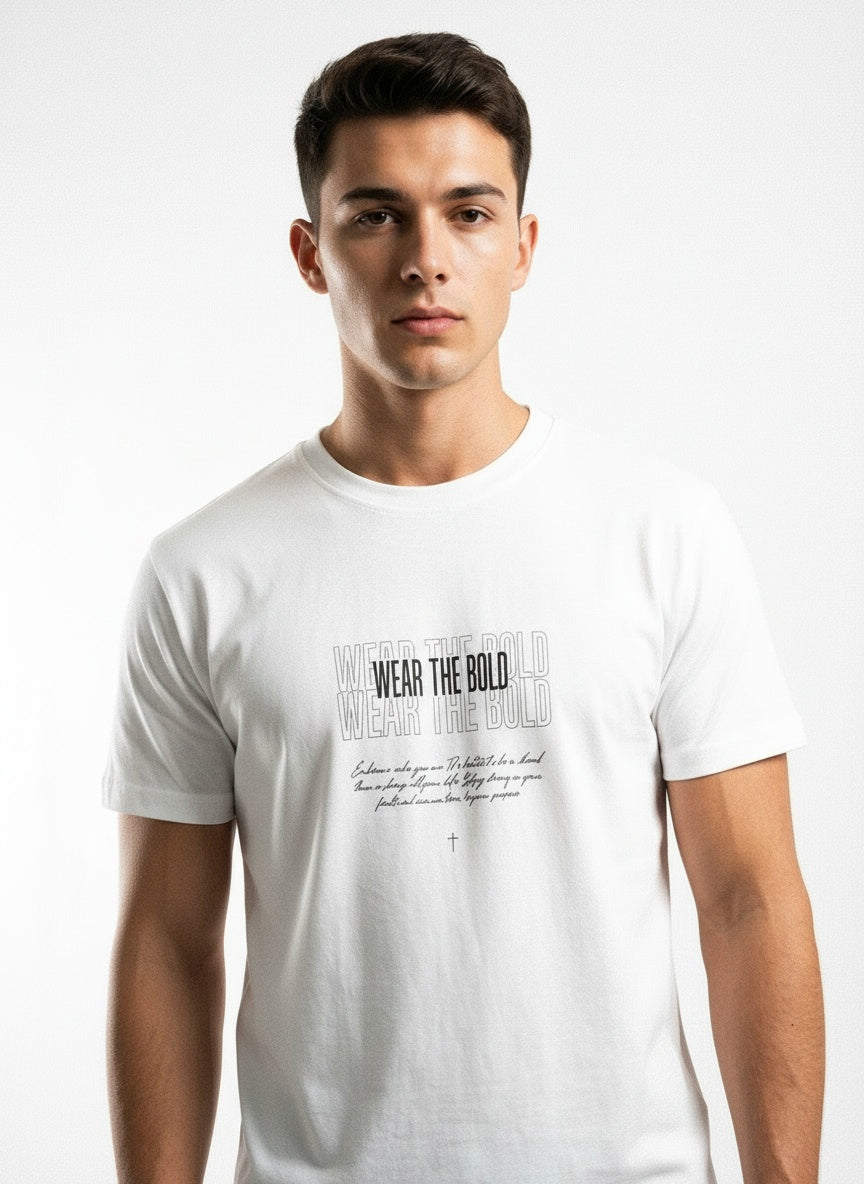 ARZO BOLD ESSENCE™ | Minimal Luxury Regular Fit Tee