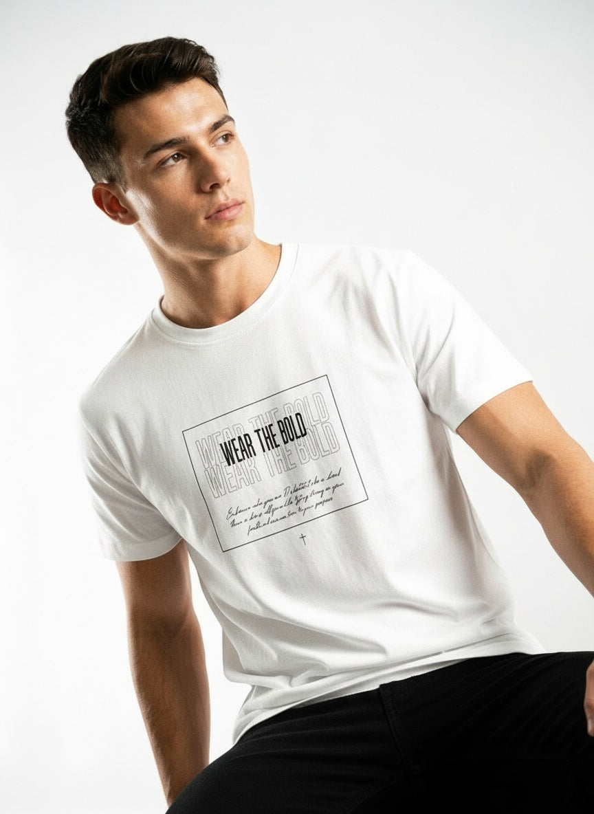 ARZO BOLD ESSENCE™ | Minimal Luxury Regular Fit Tee