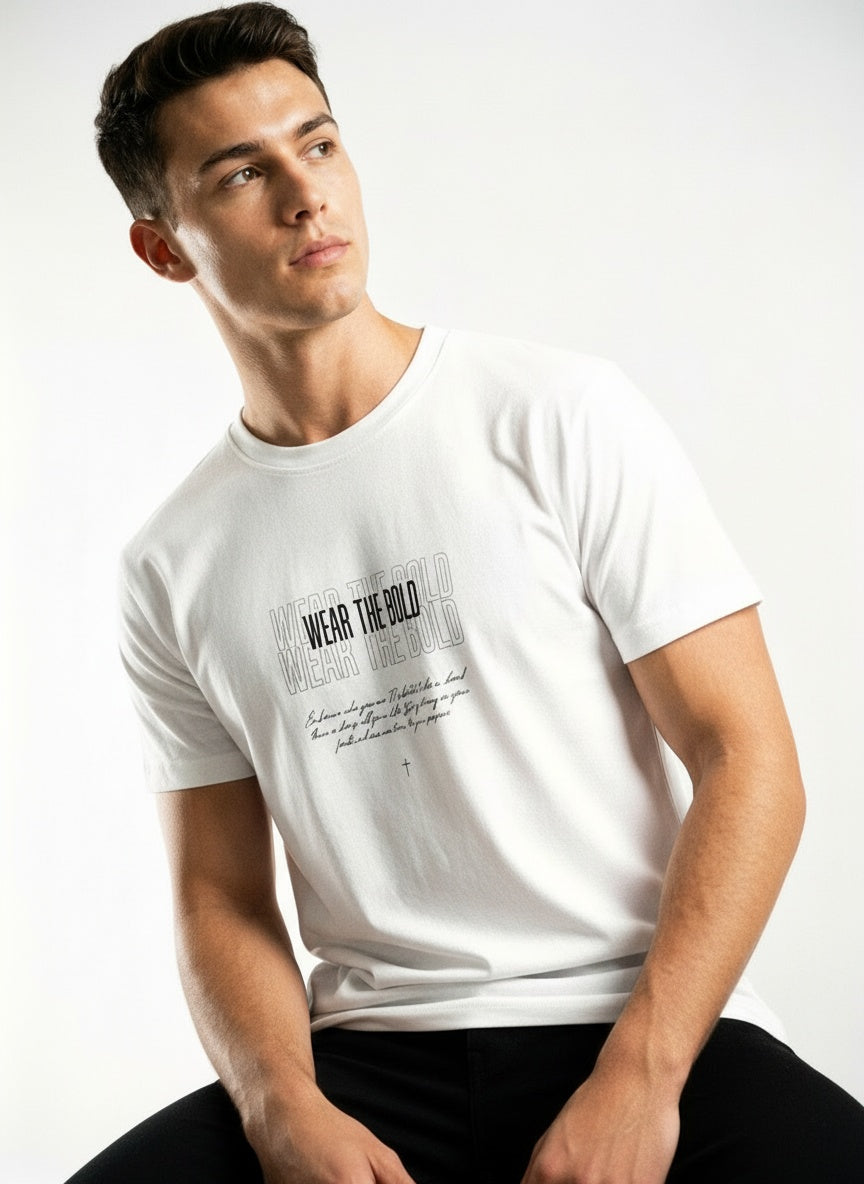 ARZO BOLD ESSENCE™ | Minimal Luxury Regular Fit Tee