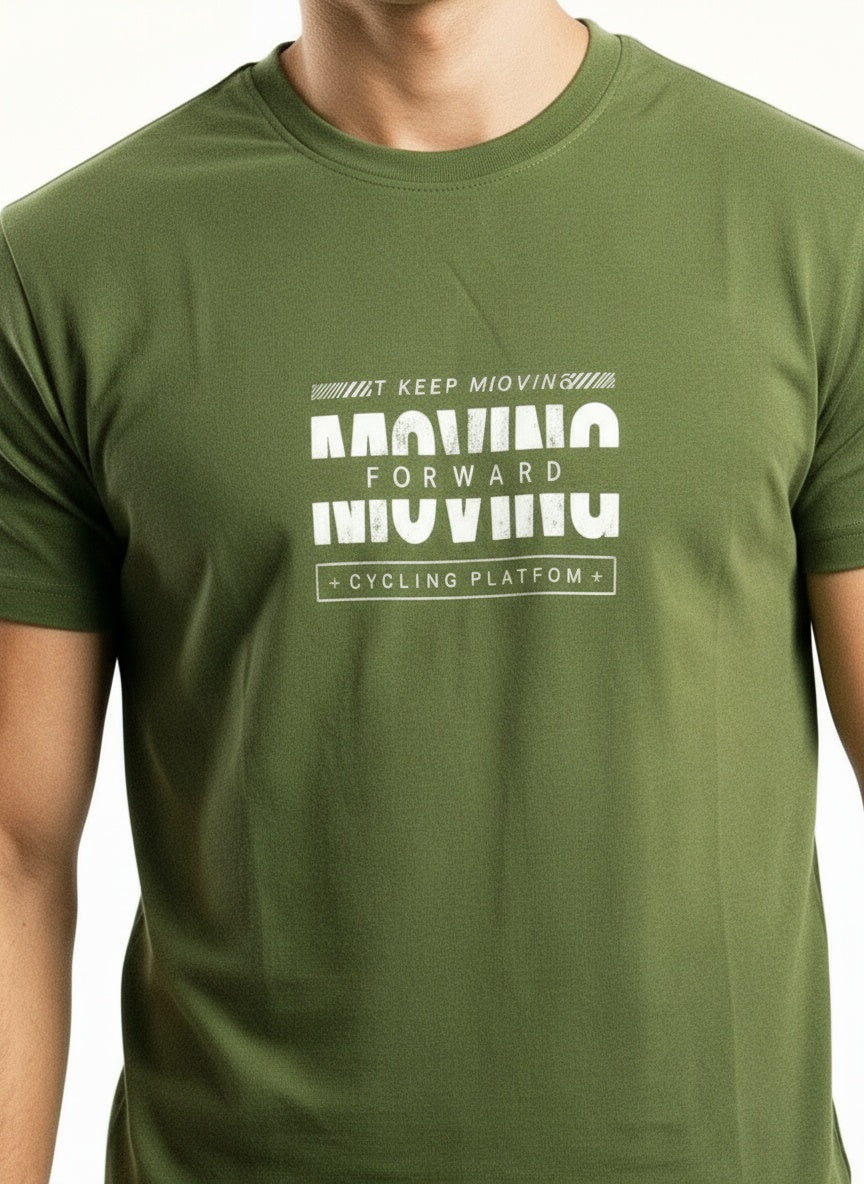 ARZO Momentum Elite™ Signature Regular Fit Tee (Olive)