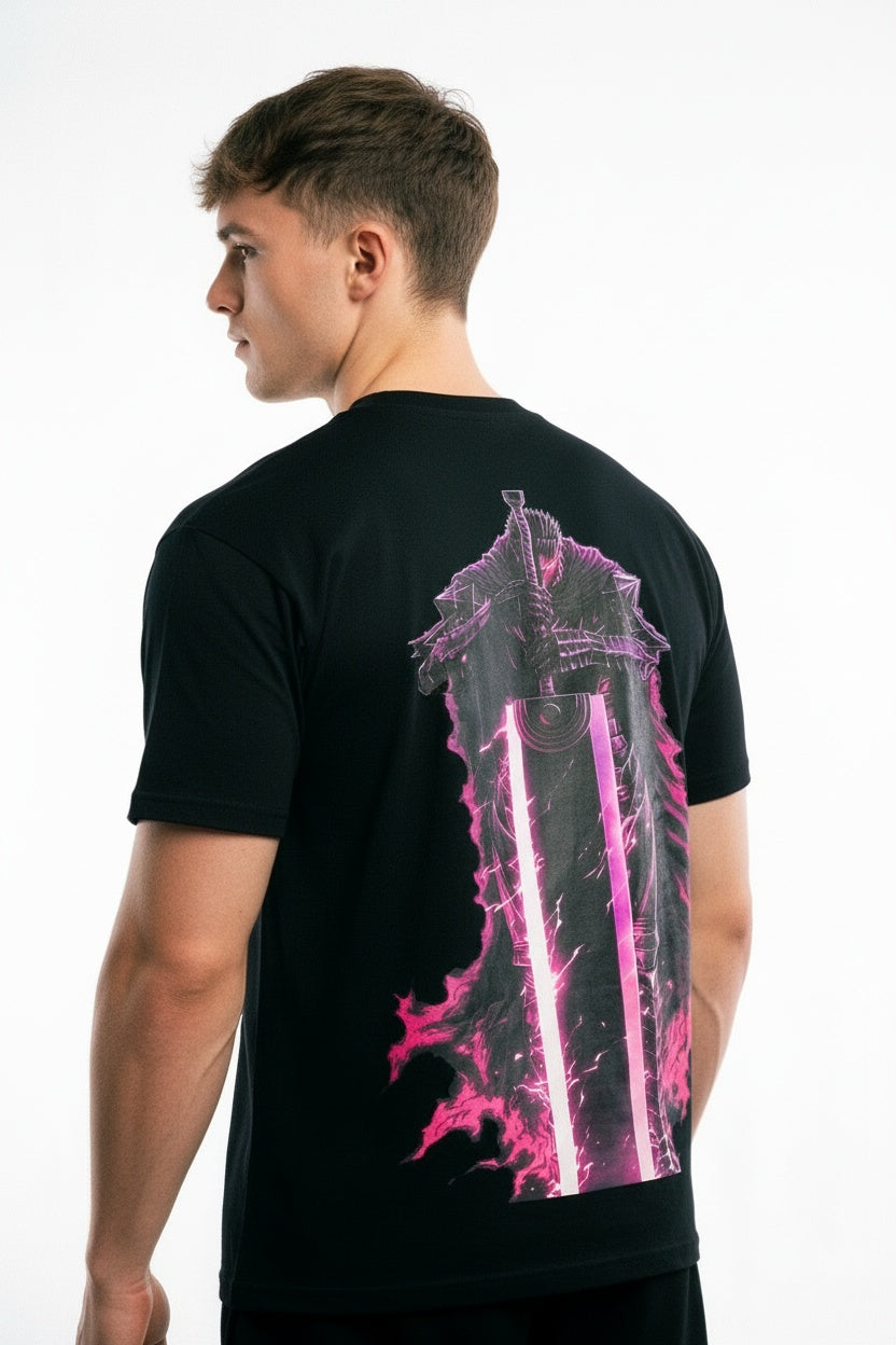 “GUTS – The Unbroken Spirit” Oversized Tee – Black Edition