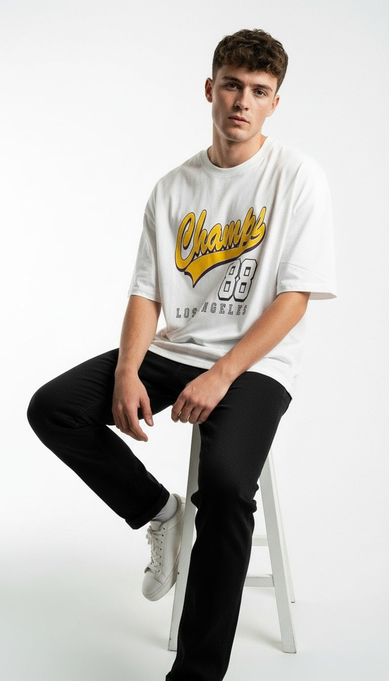 ARZO Champs ’88 Luxe Oversize Tee