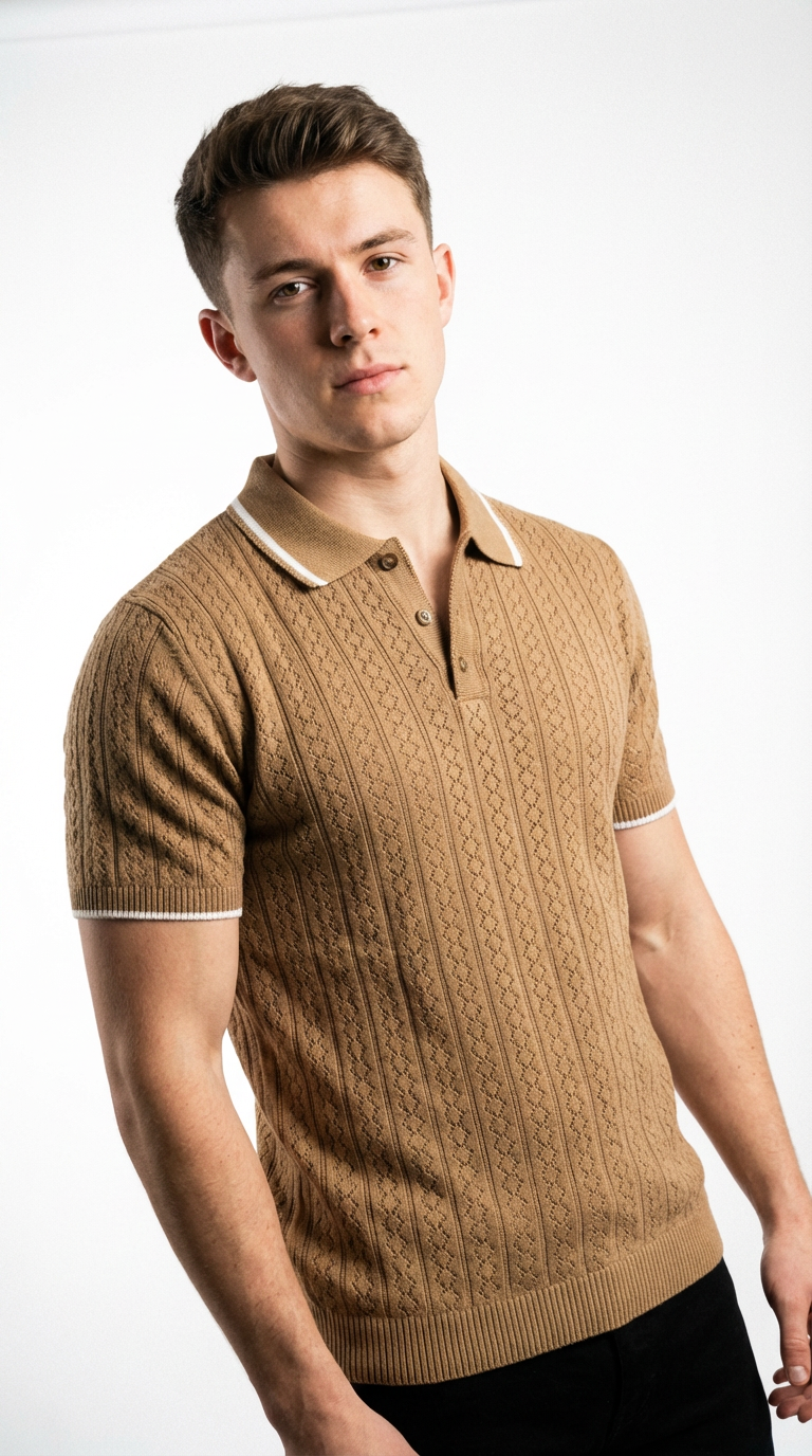 ARZO Sandstone Classic Polo