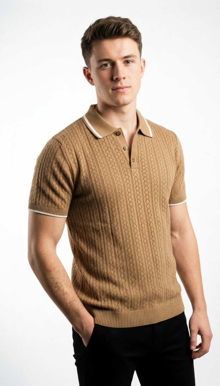 ARZO Sandstone Classic Polo