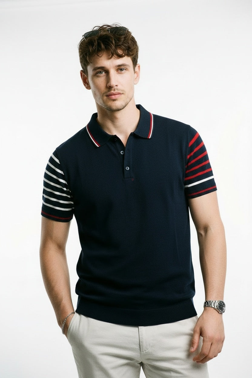 ARZO NAVY Drift Polo (Navy)