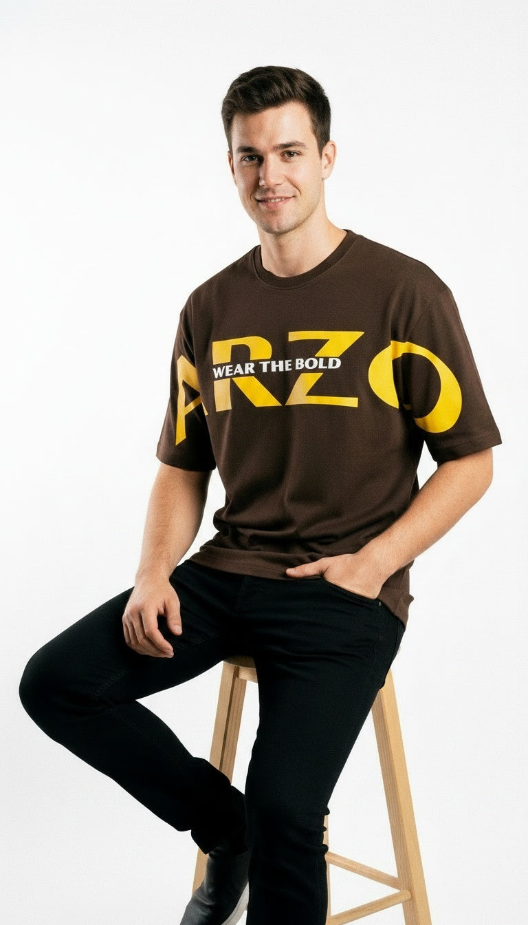 ARZO Bold Statement Oversize Tee